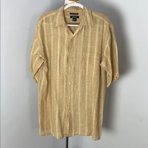 Linen Bruno Mens Washable Linen Shirt